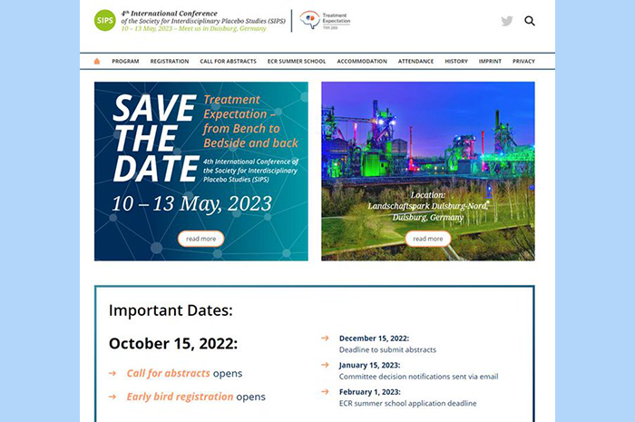 "Call for Abstracts" bei der SIPS Konferenz 2023 in Duisburg