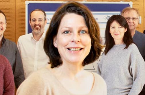 Auge einer Patientin